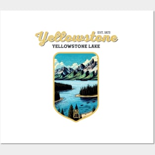 USA - NATIONAL PARK - YELLOWSTONE - Yellowstone Lake - 8 Posters and Art